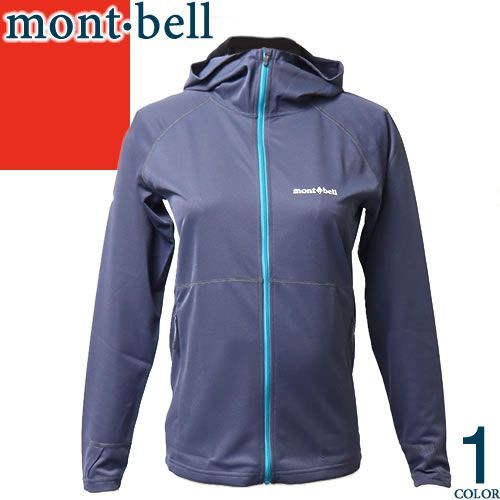 モンベル mont bell クール パーカー レディース UVカット 速乾