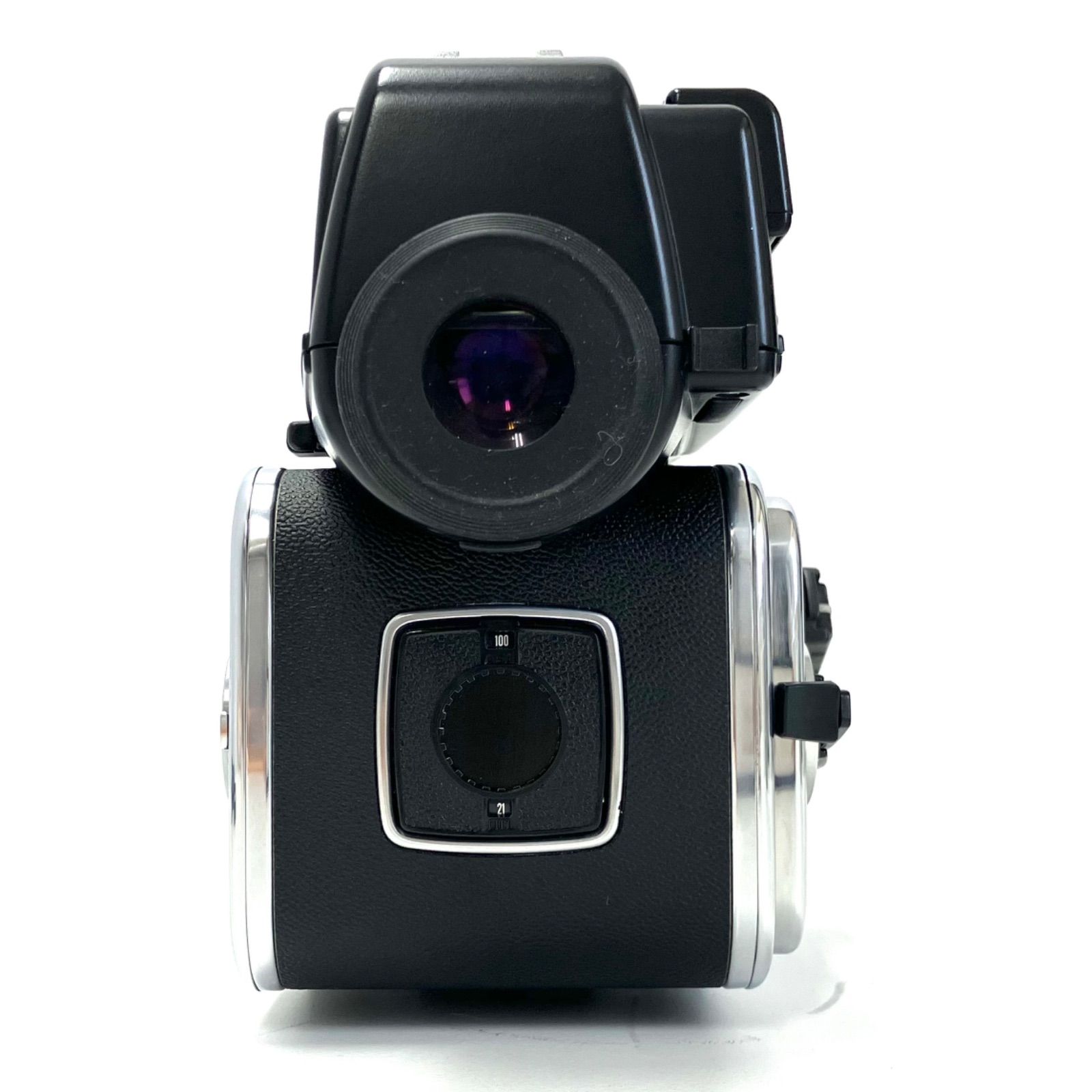 【09198】　Hasselblad 503CW / Carl Zeiss Planar F2.8 80mm / Prism Finder PME90 セット　美品