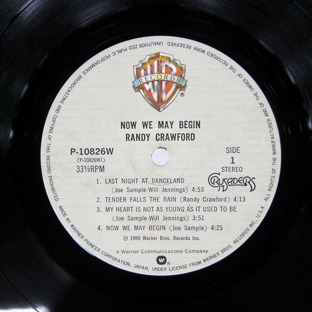 帯付き 国内盤 ランディクロフォード/道標/WARNER P10826W LP