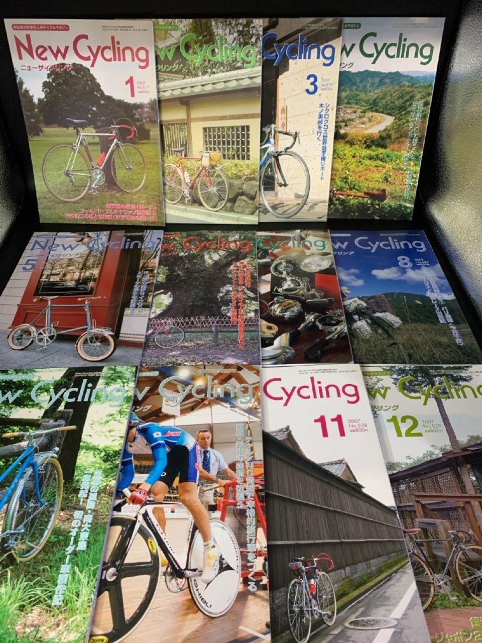 ニューサイクリング 2007 全12冊セット New Cycling 自転車が好きな人のサイクルマガジン