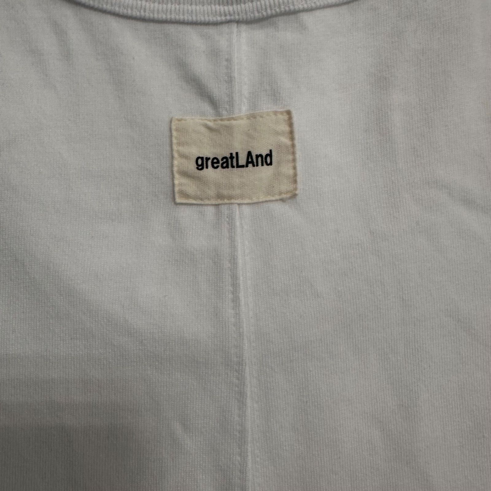 トップス greatLAnd ORIGINAL Chad TANK TOP greatLAnd ORIGINAL Chad TANK TOP PIGMENT DYE CR