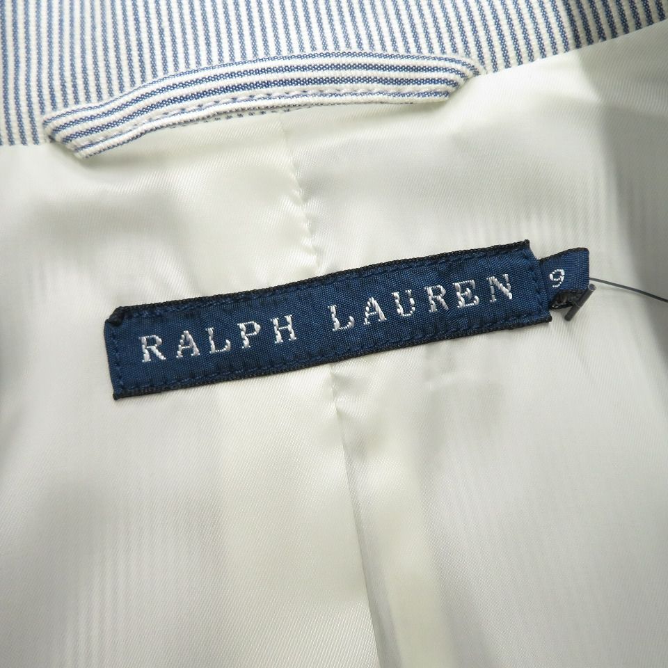 Ralph Lauren ストライプ テーラードジャケット Ralph Lauren - 【Ralph Lauren】ストライプテーラード