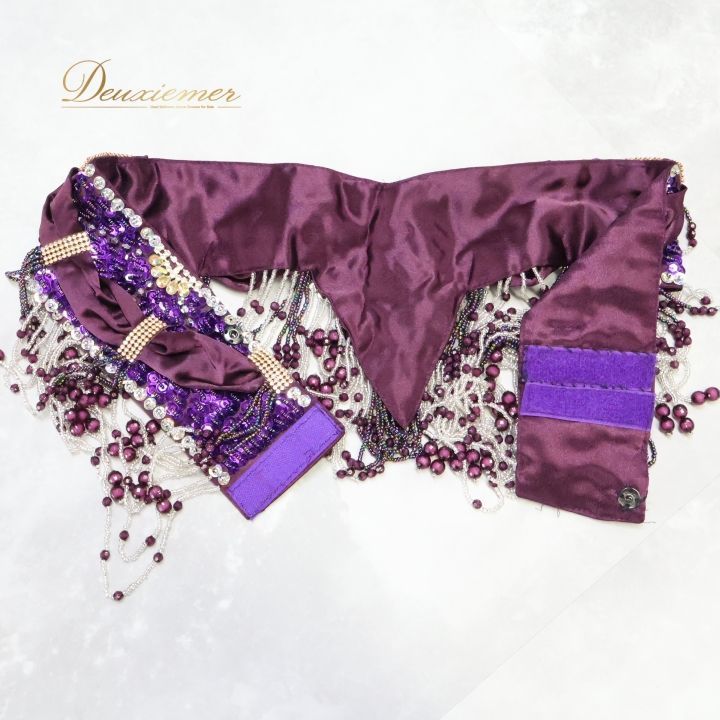 ベリーダンス オリエンタル 衣装 上下セット レディース パープル系 紫 ビーズ スパンコールラメ 装飾 フリル レース 舞台 発表会 イベント フルセット コスチューム ダンス衣装 ステージ衣装 女性用 おしゃれ 豪華 発表会衣装 ベリーダンス衣装 かわいい WHITEMONARCHHOTEL_COM