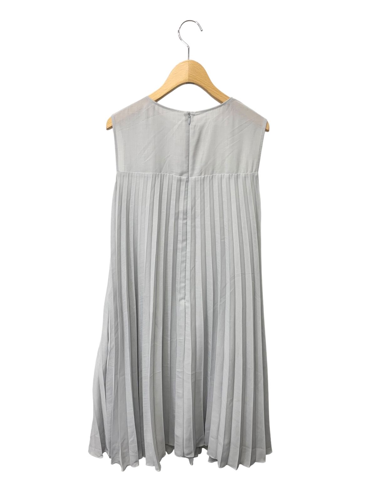 フォクシーブティック Elegant Pleats Dress 40608 ワンピース 38 グレー ITUWQQ0RE8DS