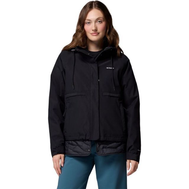 送料無料 コロンビア レディース ジャケット ブルゾン アウター Montara Park Interchange 3-In-1 Jacket - Women s Black