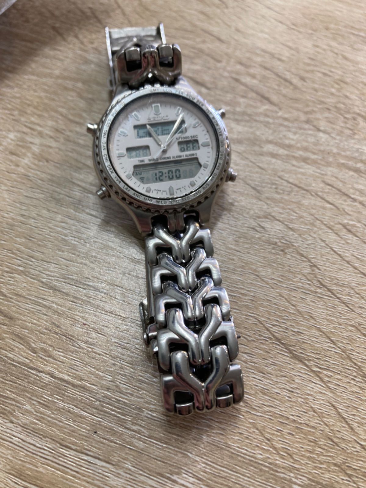 SEIKO H021-8050 訳あり品 メンズウォッチ 腕時計 - メルカリ