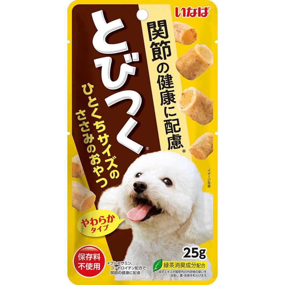 まとめ買い いなばペットフード いなば とびつく 関節の健康に配慮 25g 犬用おやつ ×36