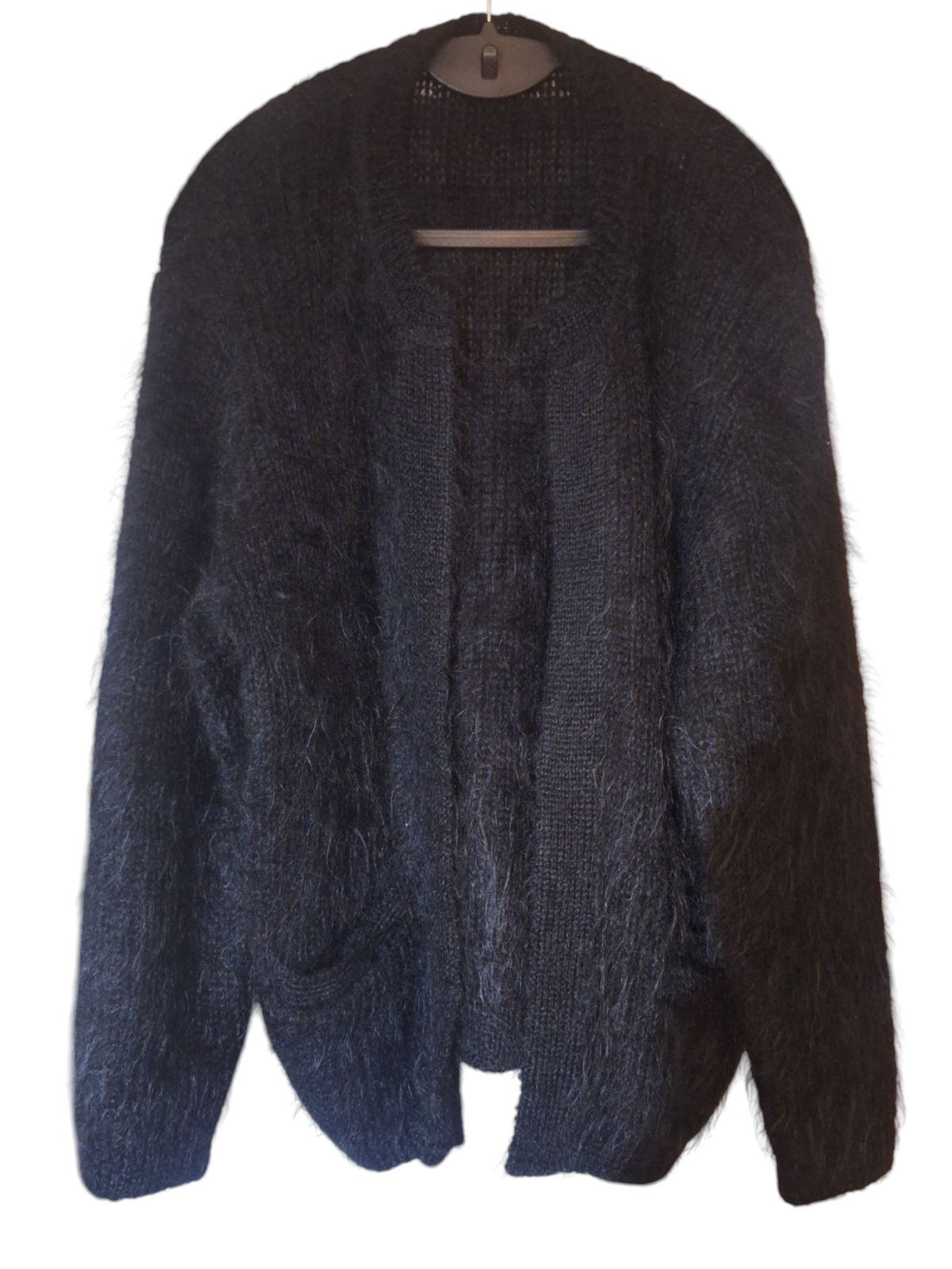 towncraft penneysモヘアライク カーディガン ブラック サイズL towncraft penneysモヘアライク カーディガン ブラック サイズL