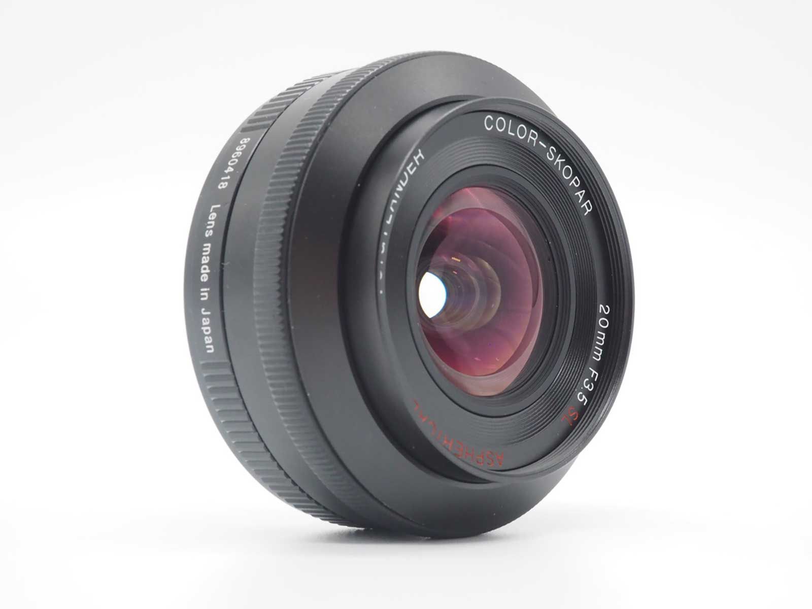 フォクトレンダー COLOR SKOPAR 20mm F3.5 SLIIN コシナ COLAR-SKOPAR