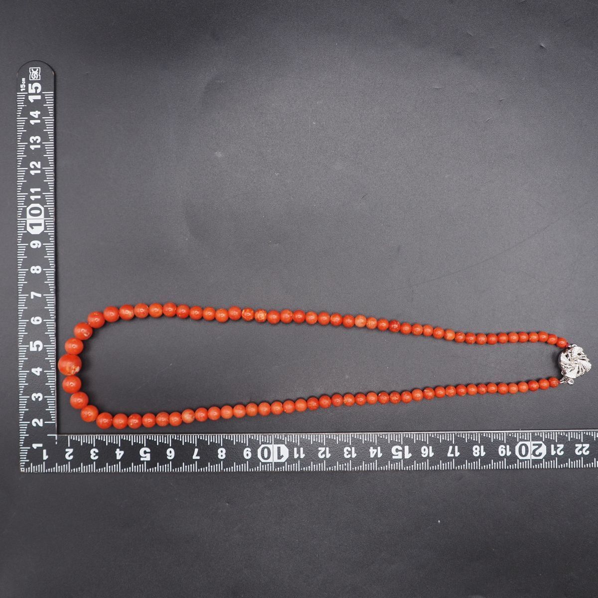 珊瑚まとめ 特級宝石珊瑚】Sランクの赤珊瑚丸玉 ペンダント K18チェーン
