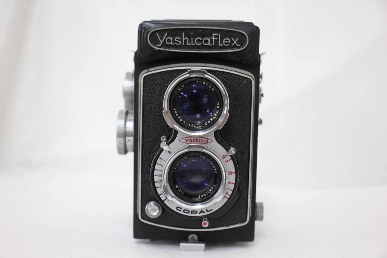 訳あり品】 ヤシカ Yashicaflex Yashikor 80mm F3.5 二眼カメラ