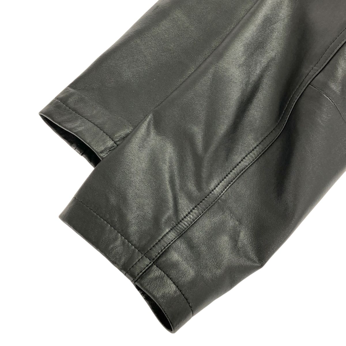 BALMAIN PARIS バルマン 6214 ラムレザー 羊革 レザージャケット