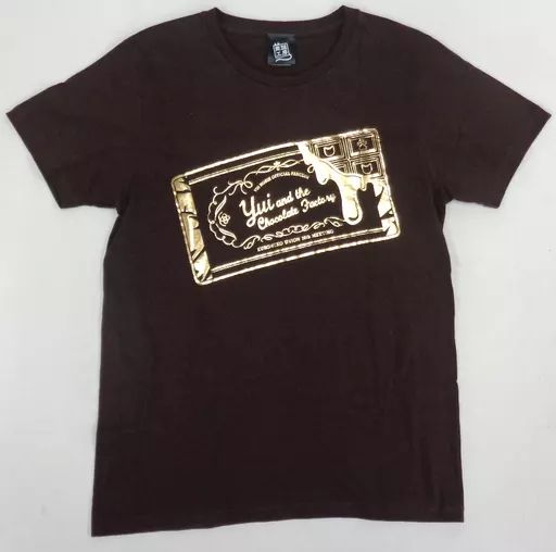 堀江由衣 ライブTシャツ 新品♪未開封♪ Lサイズ♪ 中古】Tシャツ(女性アイドル) 堀江由衣 チョコTシャツ ブラウン
