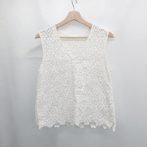 ☆新品タグ付☆イエナ☆IÉNA アイボリー カーディガン ノースリーブセット☆ ☆新品タグ付☆イエナ☆IÉNA アイボリー カーディガン