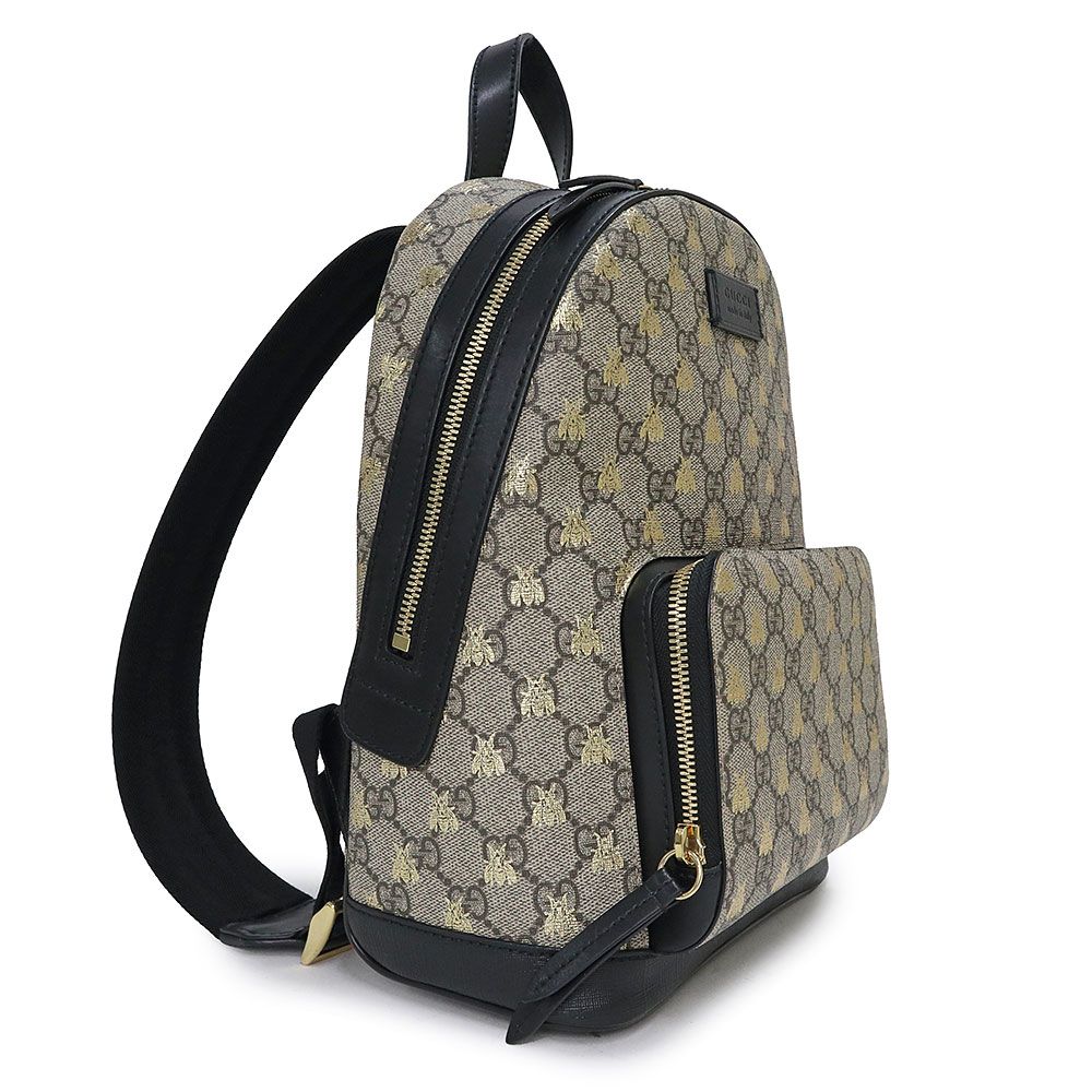 グッチ GGスプリーム ビー 蜂 バックパック リュック デイパック GG