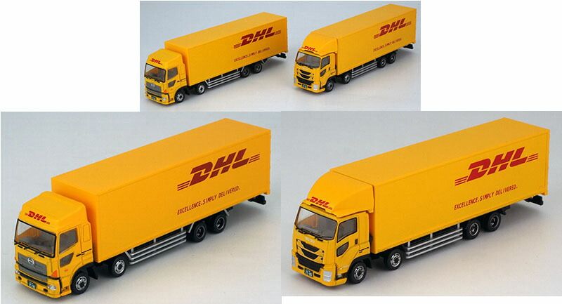 ザ•トラックコレクション DHL大型トラックセット ザ・トラックコレクション DHL大型トラックセット[トミーテック