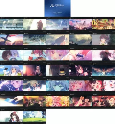 中古】キャラカード HOLOLIVE ALTERNATIVE クリアカードセット-Dawn