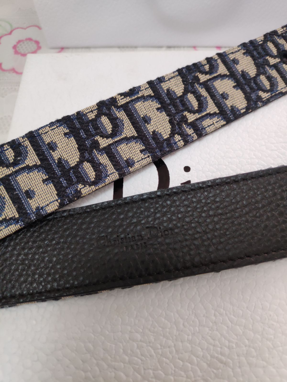 ディオールリバーシブル ベルトストラップ＆バックル ディオールリバーシブル ベルトストラップ＆バックル DIOR