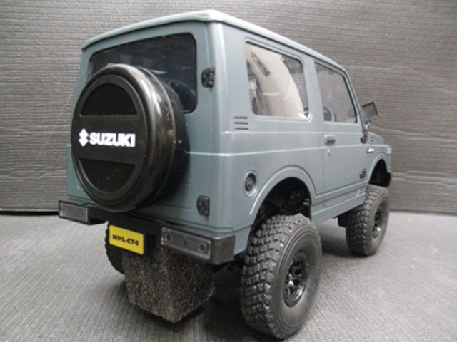 中古品 WPL SUZUKI ジムニー WPL-C74 メッキホイールセット ラジコン