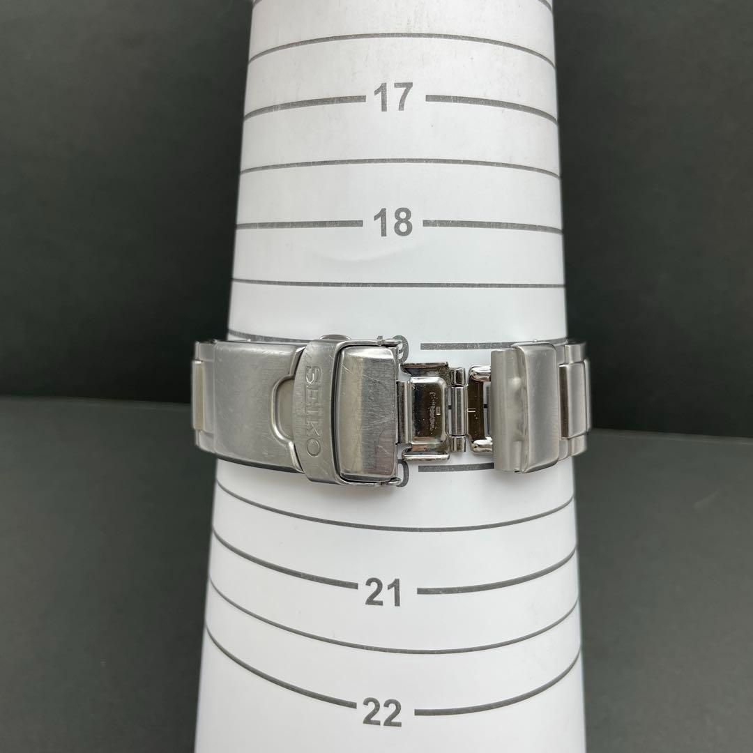 二次電池交換済】SEIKO キネティック 5M62-0BL0 ペプシベゼル KINETIC