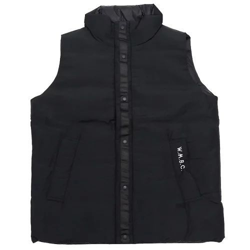 White Mountaineering × TAION リバーシブル ダウンベスト サイズ 2 ブラック W.M.B.C. ホワイトマウンテニアリング タイオン メンズ 5MLE1 L04237 HECE18