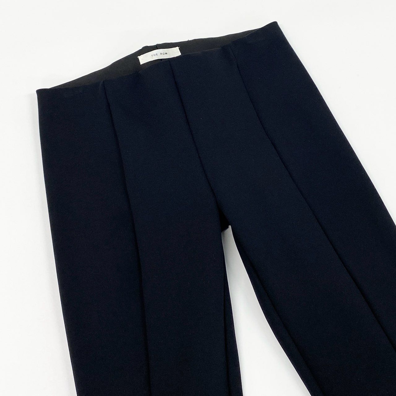 【美品】THE ROW/ザロウ　レギンス　パンツ　ストレッチ　ゴムウエスト　黒 美品】THE ROW/ザロウ レギンス パンツ ストレッチ ゴムウエスト 黒