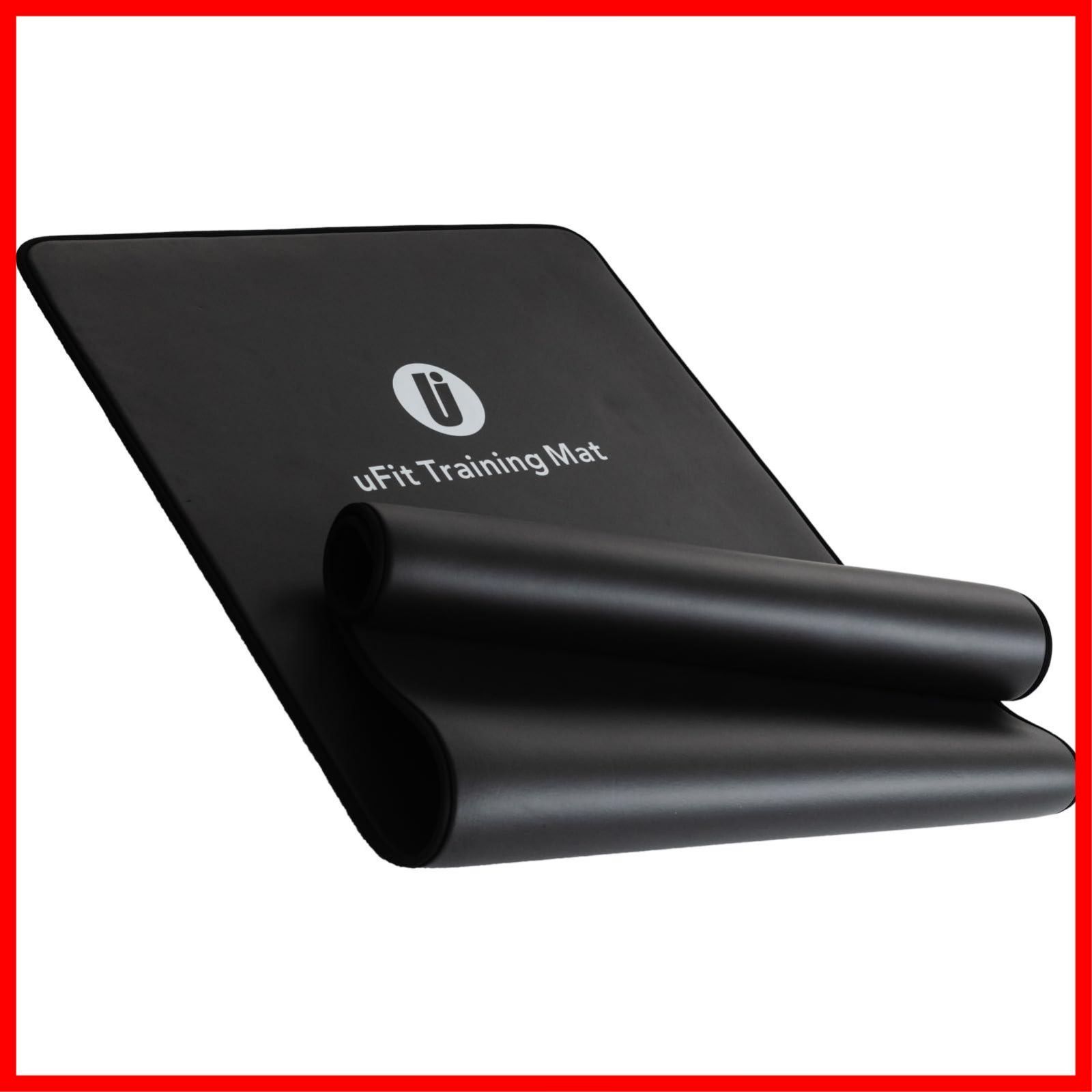 【迅速発送】uFit トレーニングマット グレー 大きい 幅広 厚め 200cm 90cm 10mm 15mm 宅トレ ヨガ ストレッチ 防音 エクササイズマット ストレッチマット ヨガマット 日本 国内ブランド uFit Training M