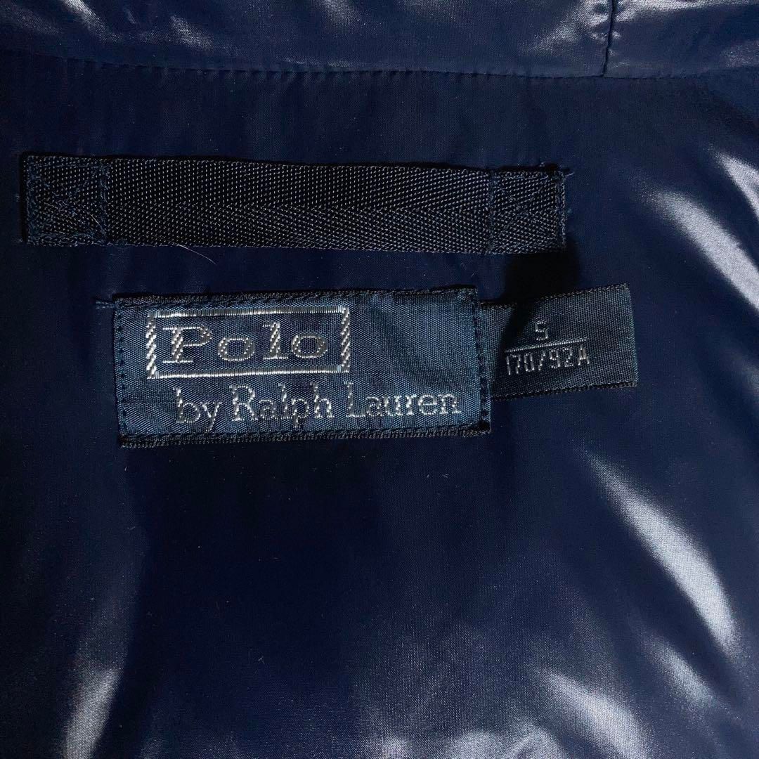 美品】RALPH LAUREN N-2B ダウン フライトジャケット 紺 S