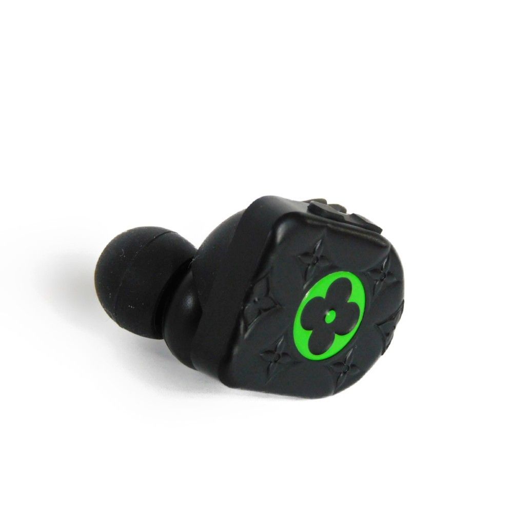 LOUIS VUITTON - ルイ・ヴィトン ホライゾン ブラック&amp;グリーン ワイヤレス Bluetooth ヴァージルアブロー モノグラム イヤホン QAB160 LVのワイヤレスイヤホンが2021年春夏仕様にアップデート