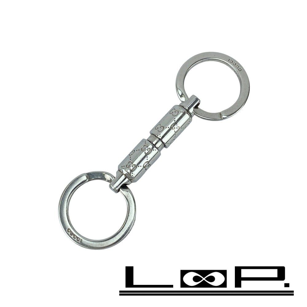 新品キーチェーン 職人手作り クロス キーホルダー シルバー925 新品