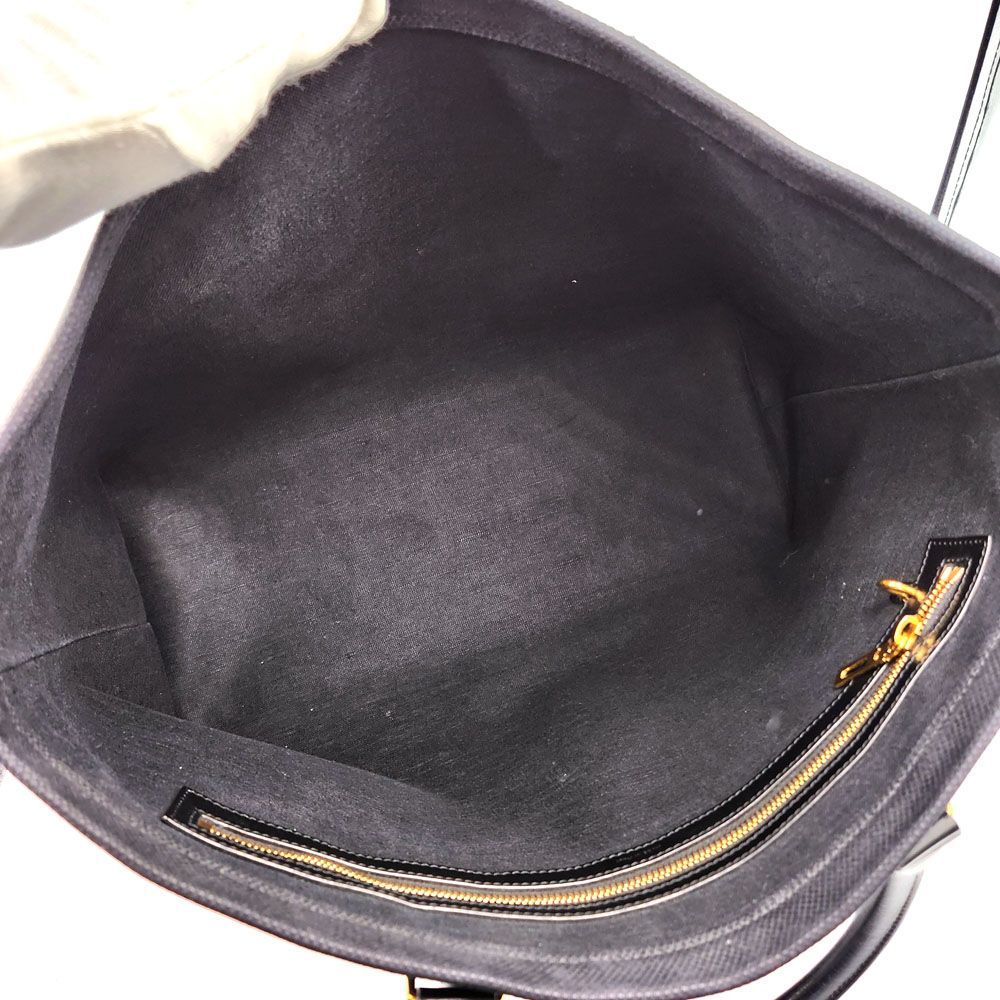 セリーヌ CELINE ホリゾンタルカバ 190062 ブラック キャンバス