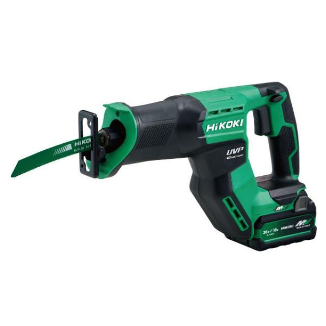 HiKOKI ハイコーキ マルチボルト 36V コードレスセーバソー CR36DMA 2XPZ バッテリー×2個 充電器 ケース付き レシプロソー
