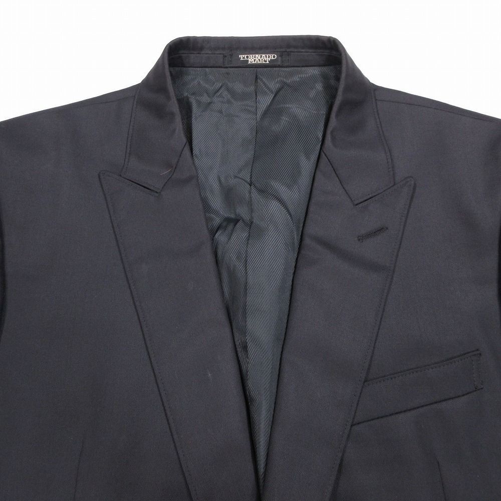 TORNADO MART トルネードマート ウール ピークドラペル テーラード