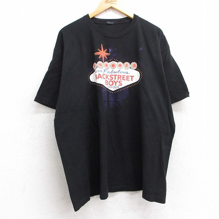XL/古着 TULTEX 半袖 ロック バンド Tシャツ メンズ バック