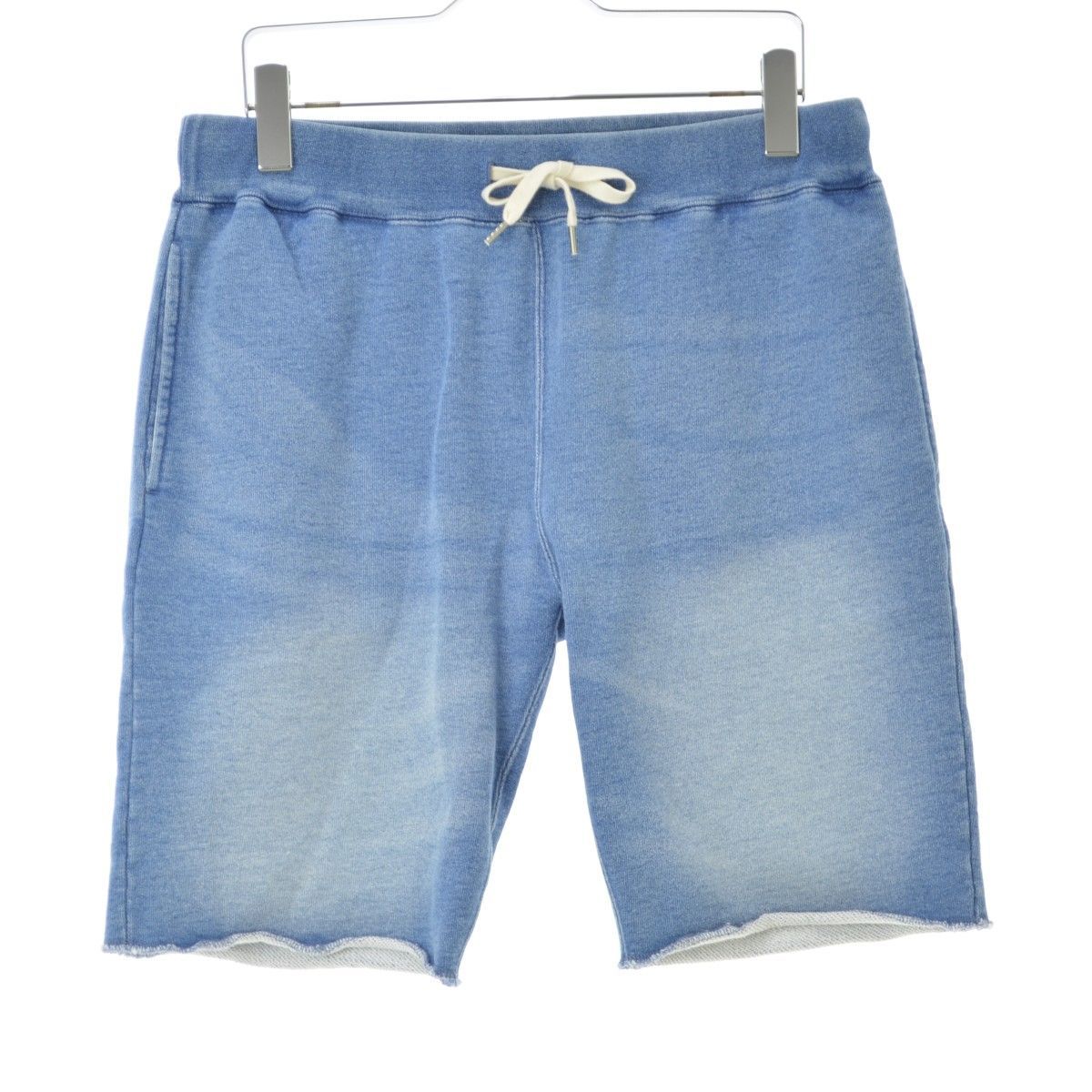 RonHerman ロンハーマン スウェットハーフパンツ インディゴ L ロン