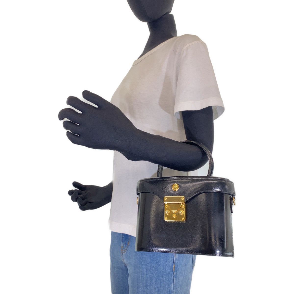 Gianni Versace ジャンニ・ヴェルサーチ サンバースト ブラック