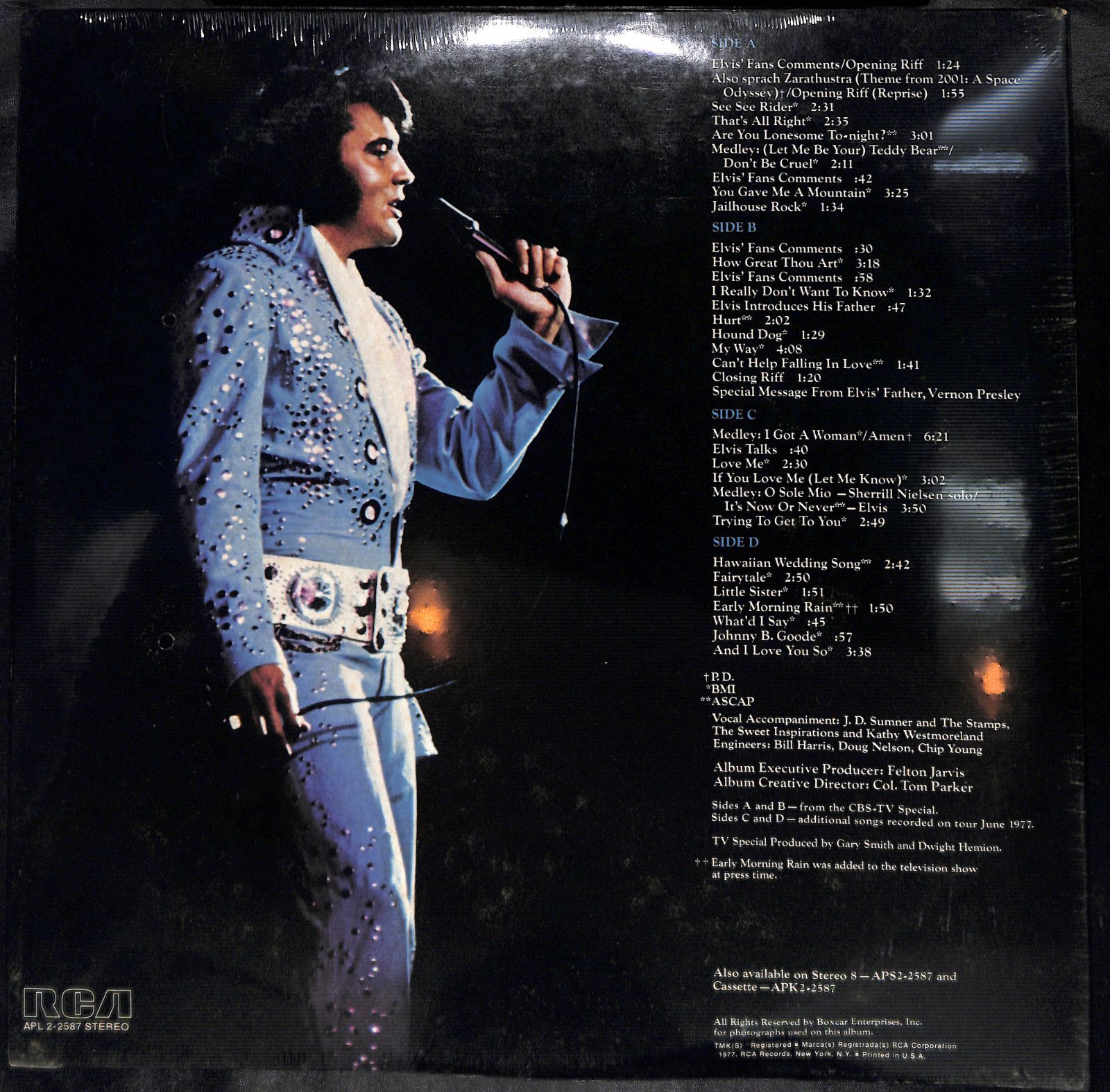 未開封LP】Elvis Presley Elvis In Concert エルヴィス