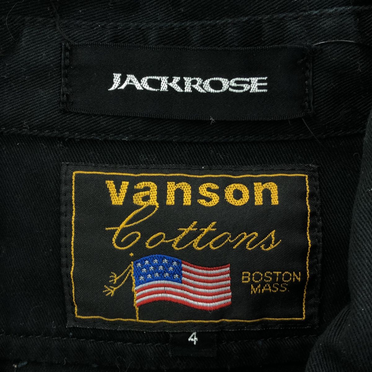 VANSON JACKROSE バンソン ジャックローズ つなぎ