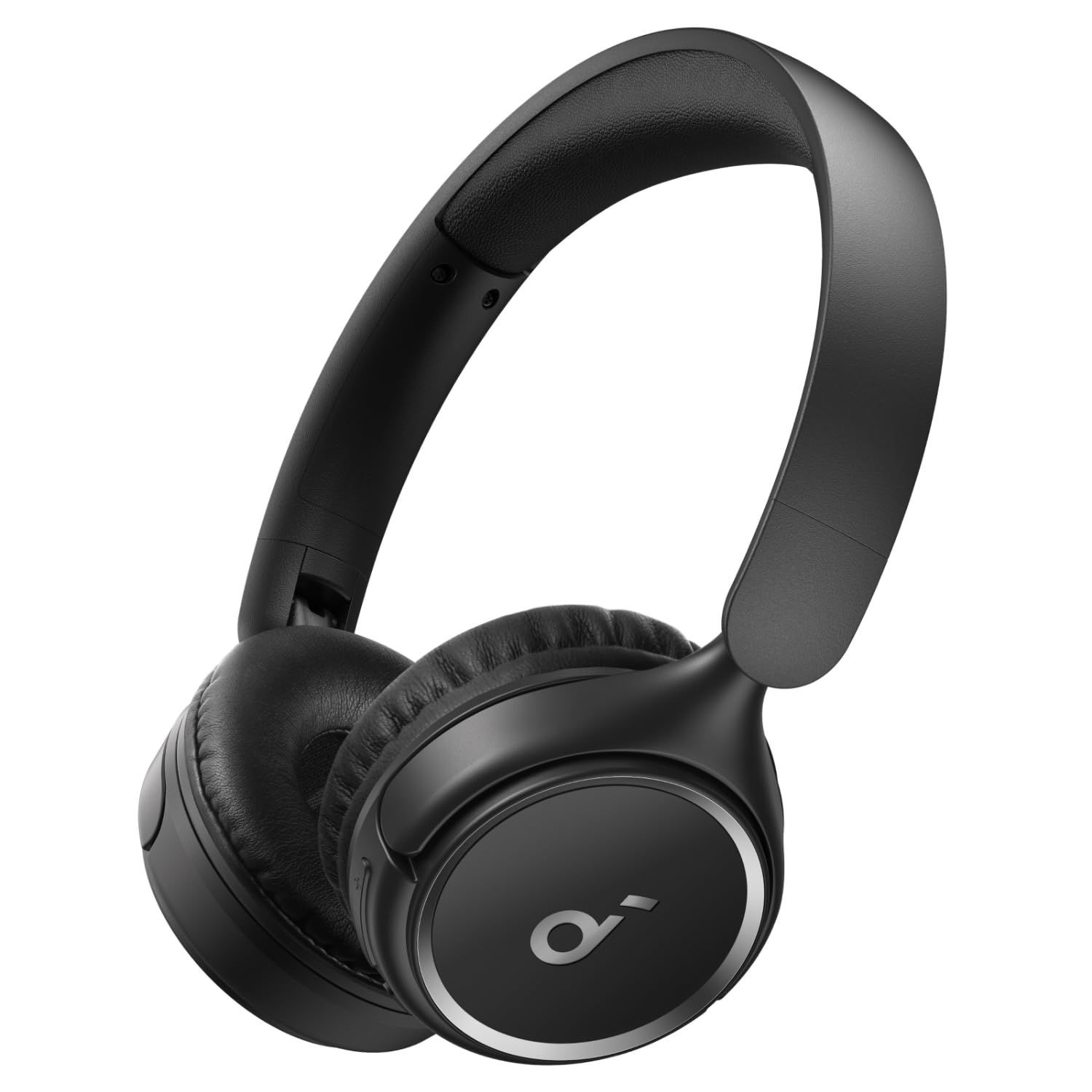 ワイヤレス オンイヤーヘッドホン)【最大70時間音楽再生 5.3 (Bluetooth / H30i Soundcore 軽量設計/ワイヤレス・有線接続/マルチポイント対応/通話対応】ブラック Anker
