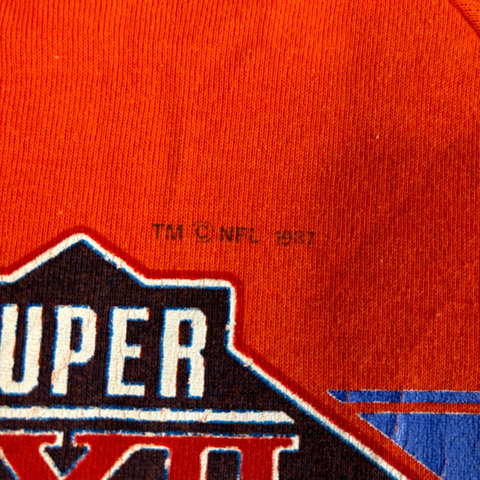 80s】NFL SUPER BOWL 1987 DENVER BRONCOS デンバーブロンコス SIGNAL 