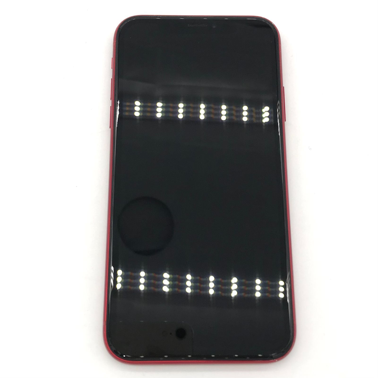 ▽【ジャンク品】SIMロック解除(au) iPhoneXR 64GB レッド