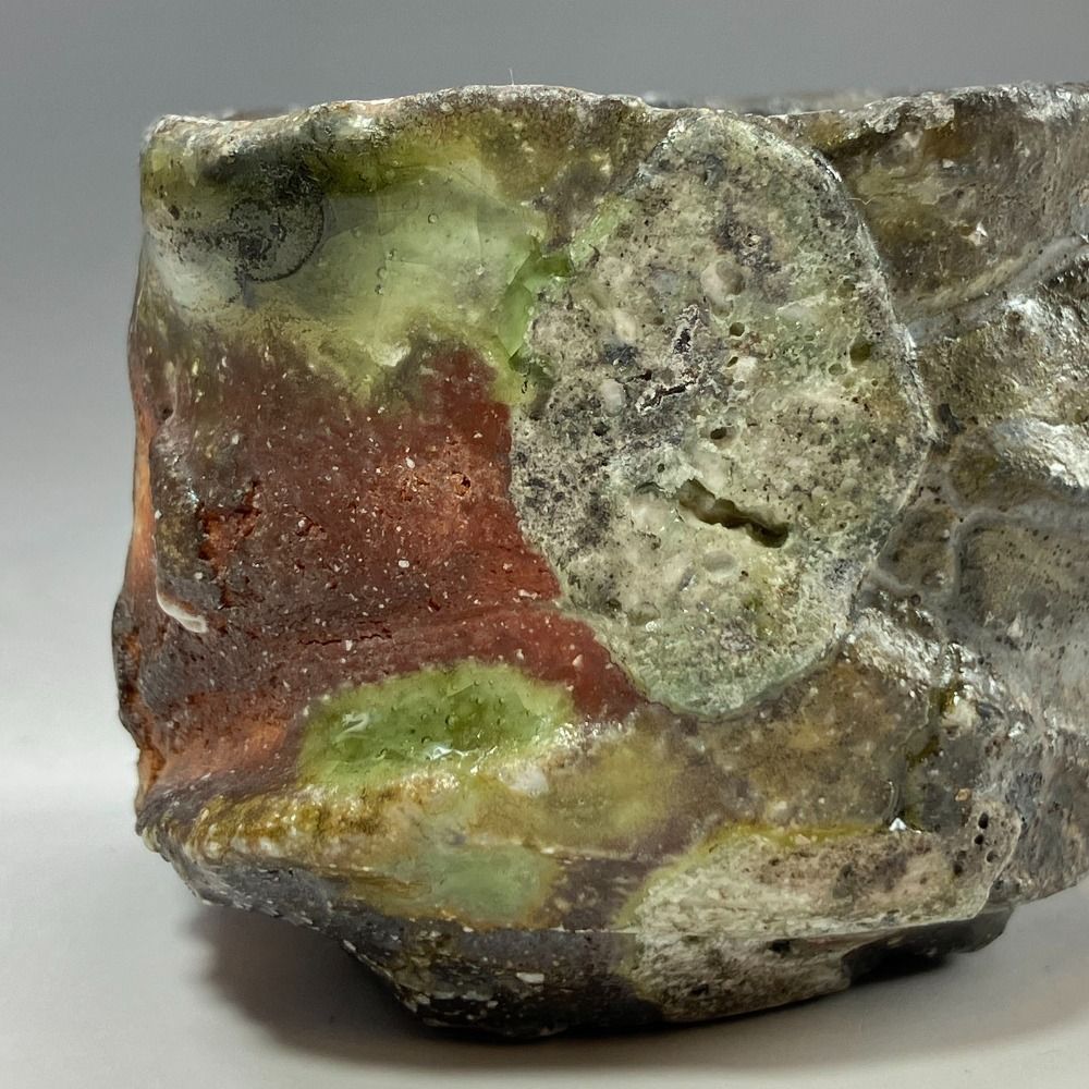 伊賀鎬ぐい呑 陶磁器