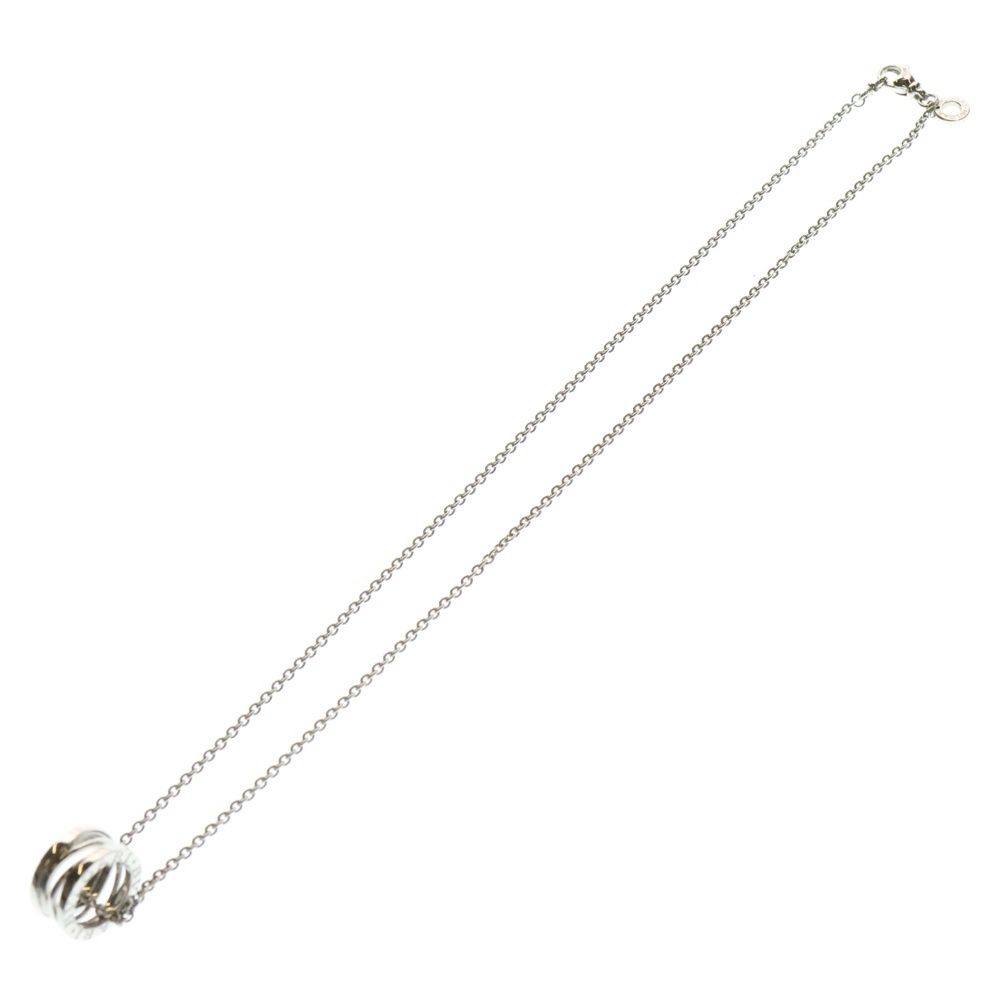 39日間返品保証。 BVLGARI ブルガリ ビーゼロワン レジェンド ネックレス ホワイトゴールド Au750 K18 WG ペンダント 【新品通販】