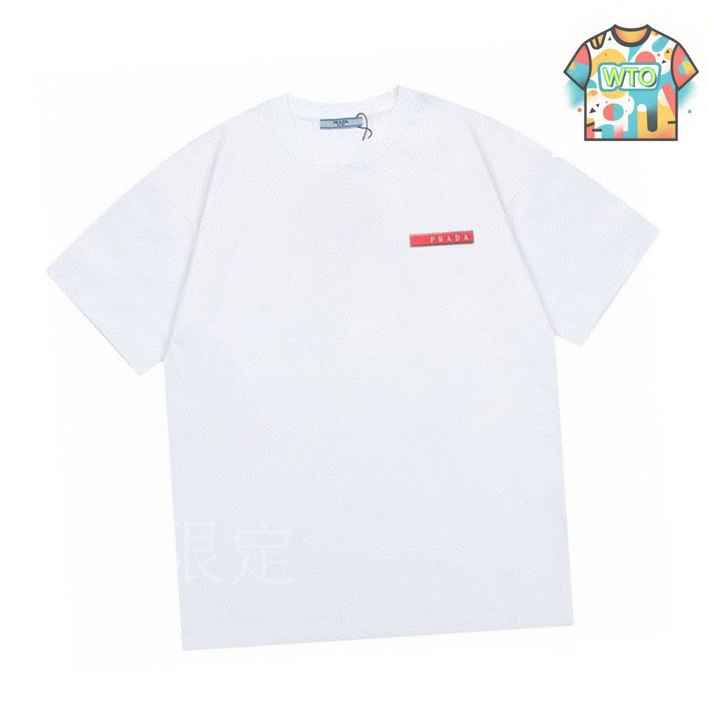 今日特価】Prada 2025 プラダ 2025 年夏の新作 クラシックレッドテープ  