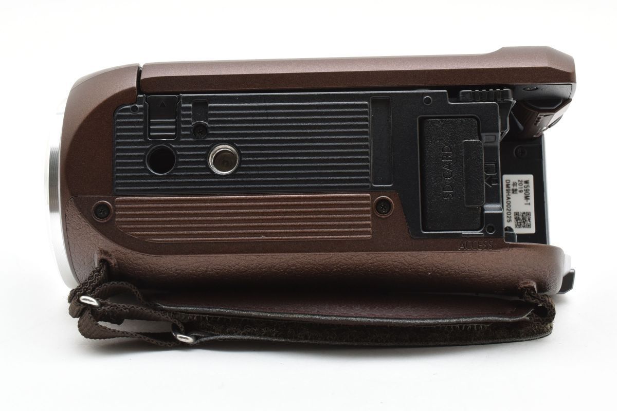 HC-W590MS-T Panasonic HC-W590M ブラウン 充電器付き AA4109#255