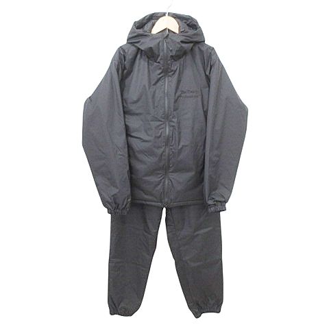 ザエンノイプロフェッショナル The ennoy Professional 新品同様 美品 保存袋有 padded setup パッド セットアップ ジャケット パンツ 日本製 Mサイズ 黒 ブラック