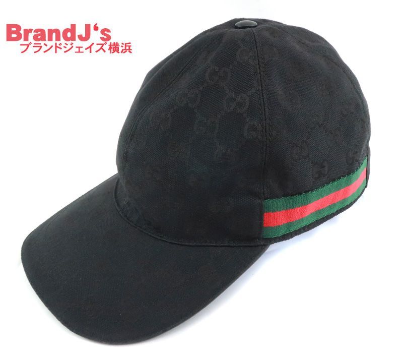 グッチ GUCCI オリジナルGGキャンバス ベースボール キャップ 現行