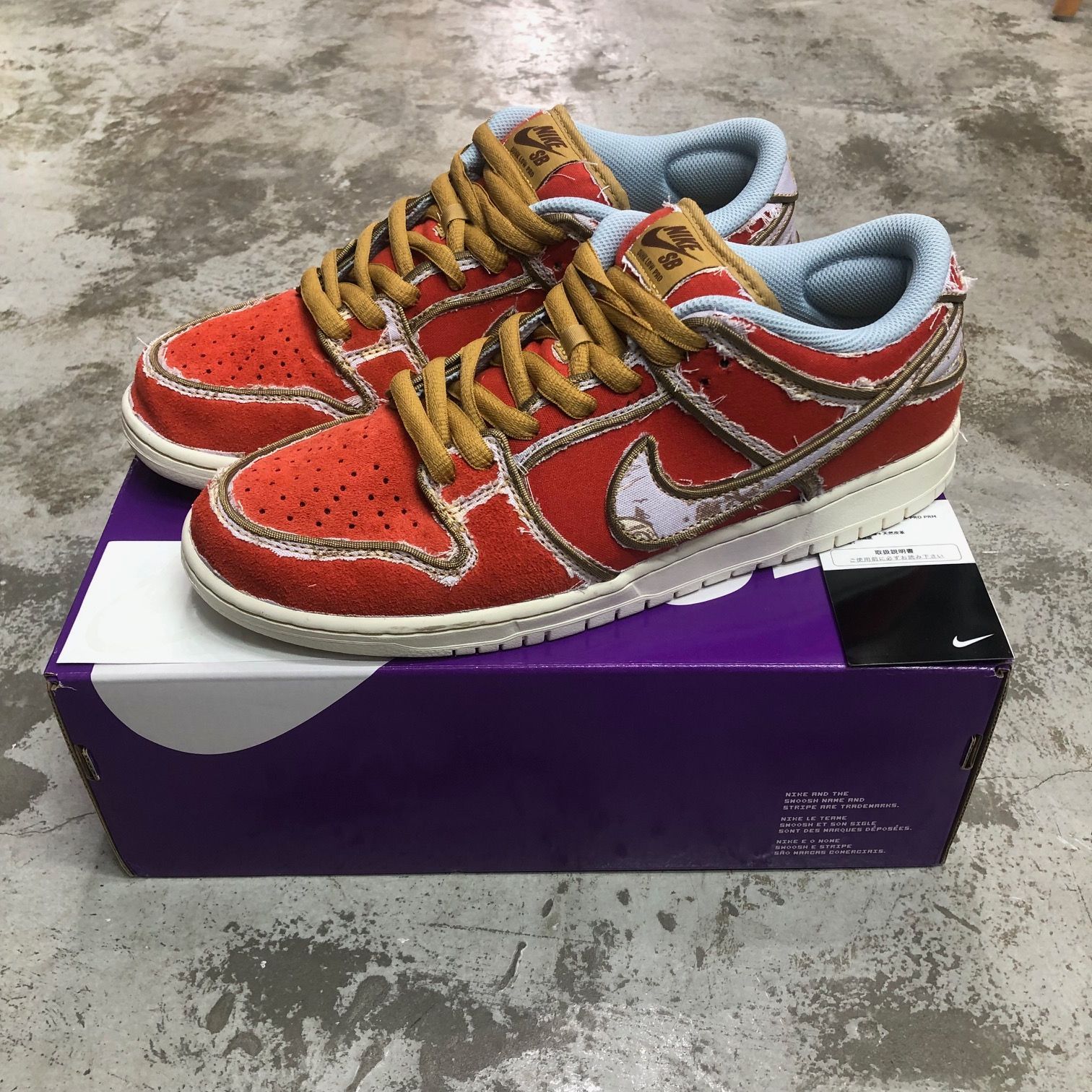 国内正規 Nike SB Dunk Low Pro PRM “Toile ダンクロー トワレ スニーカー FN5880 001 29cm  72039A2 - メルカリ