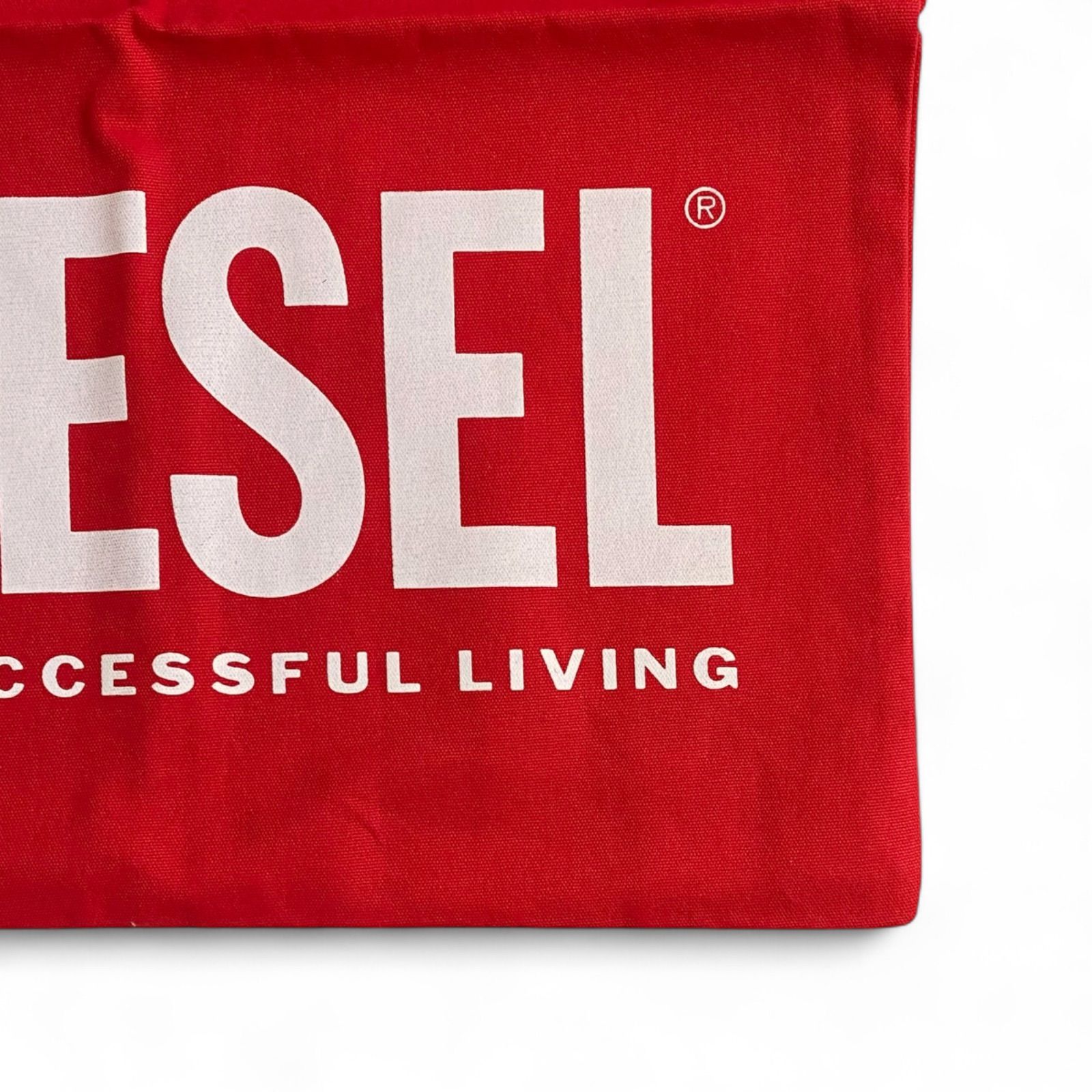 DIESEL ディーゼル 保存袋 布袋 シューズバッグ レッド 赤 FOR