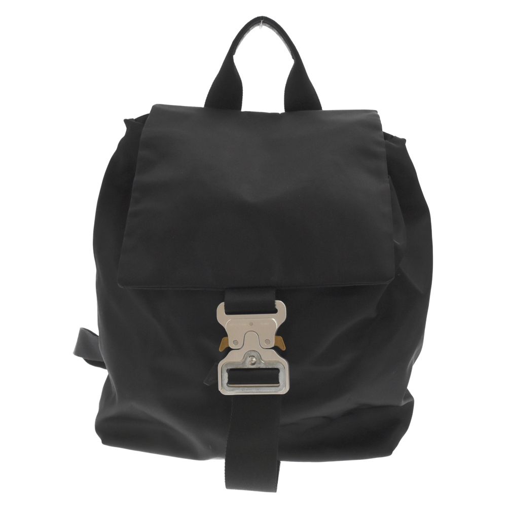 1017 ALYX 9SM (アリクス) TANK BACKPACK ローラーコースターバックルバックパック リュックサック ブラック - メルカリ